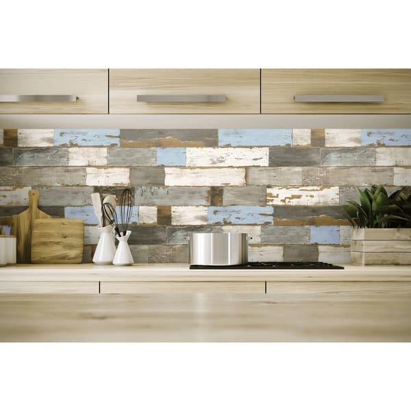 Nextwall Colorful Shiplap L And Stick Removable Wallpaper Nextwall Colorful Shiplap L And