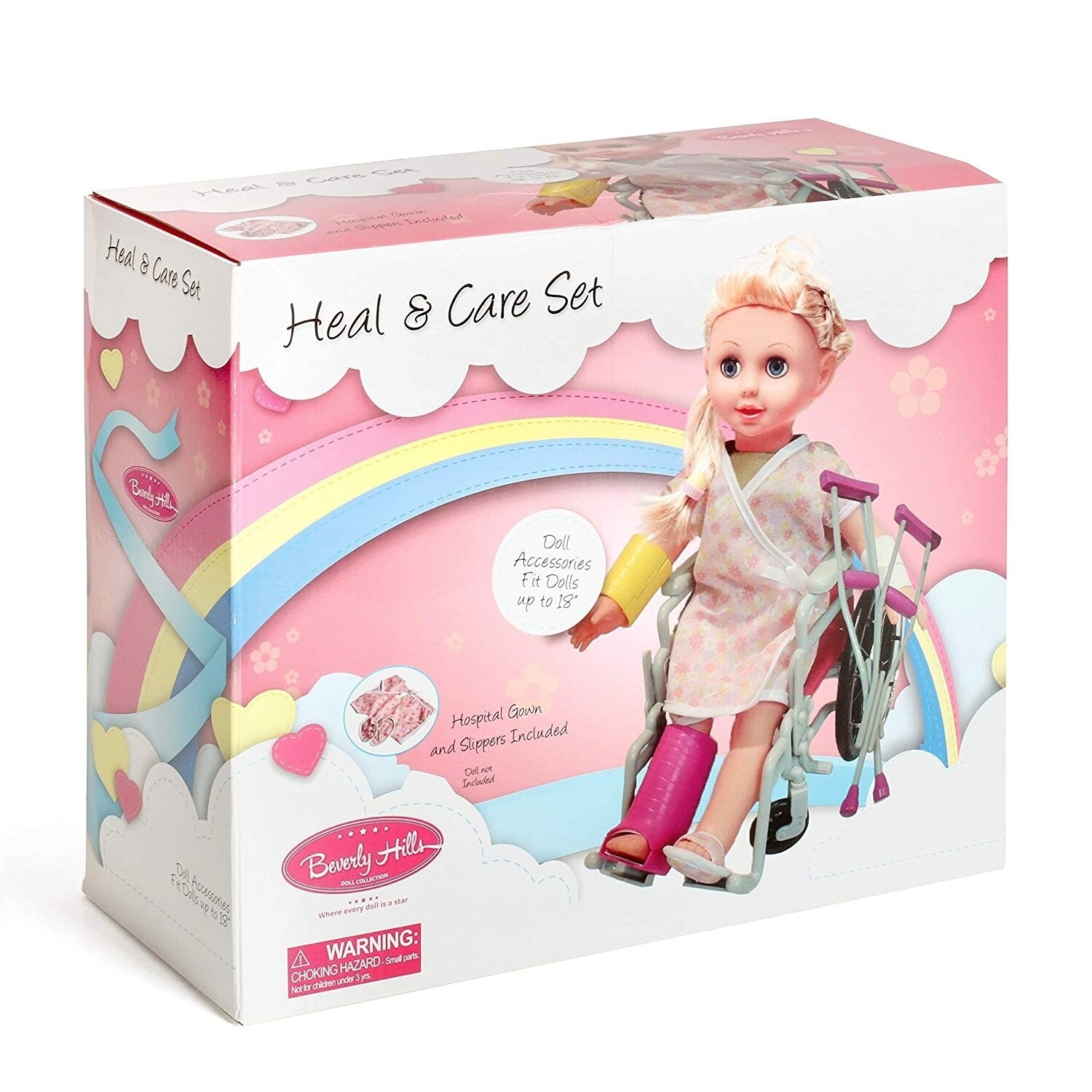 18 inch doll wheelchair and crutches