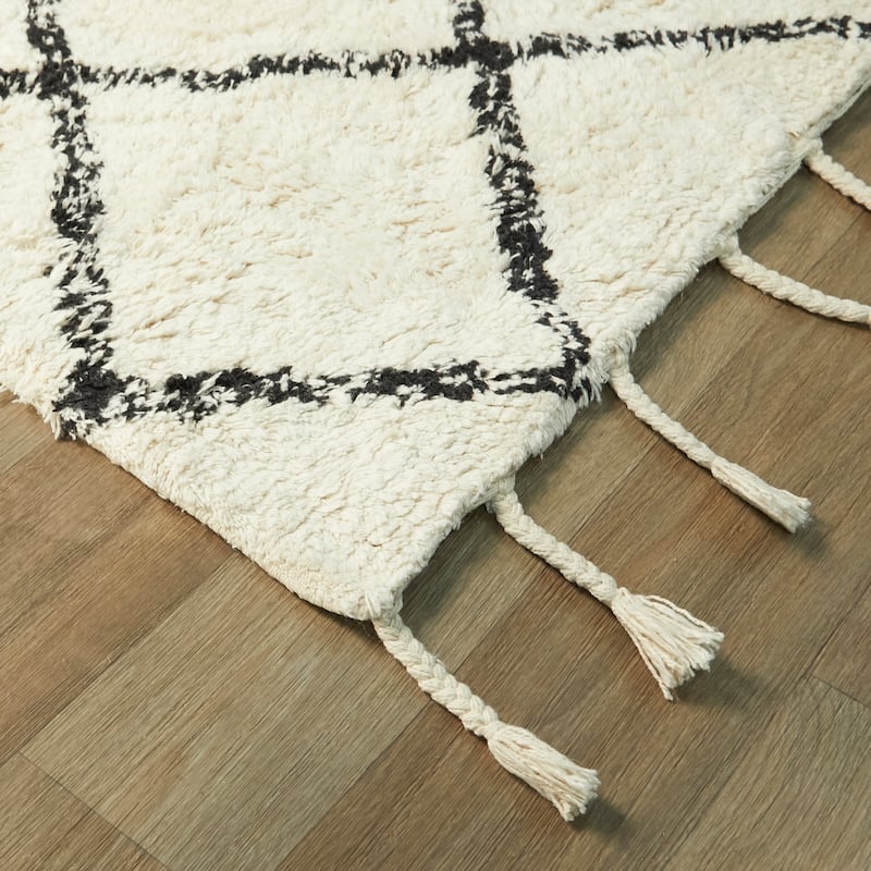 Petre Moroccan Shag Area Rug