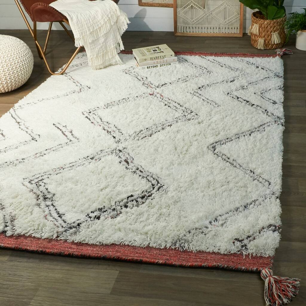 Remy Moroccan Shag Area Rug