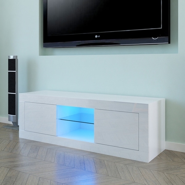 49" LED Two Door TV Cabinet 2 Colors. Opens flyout.