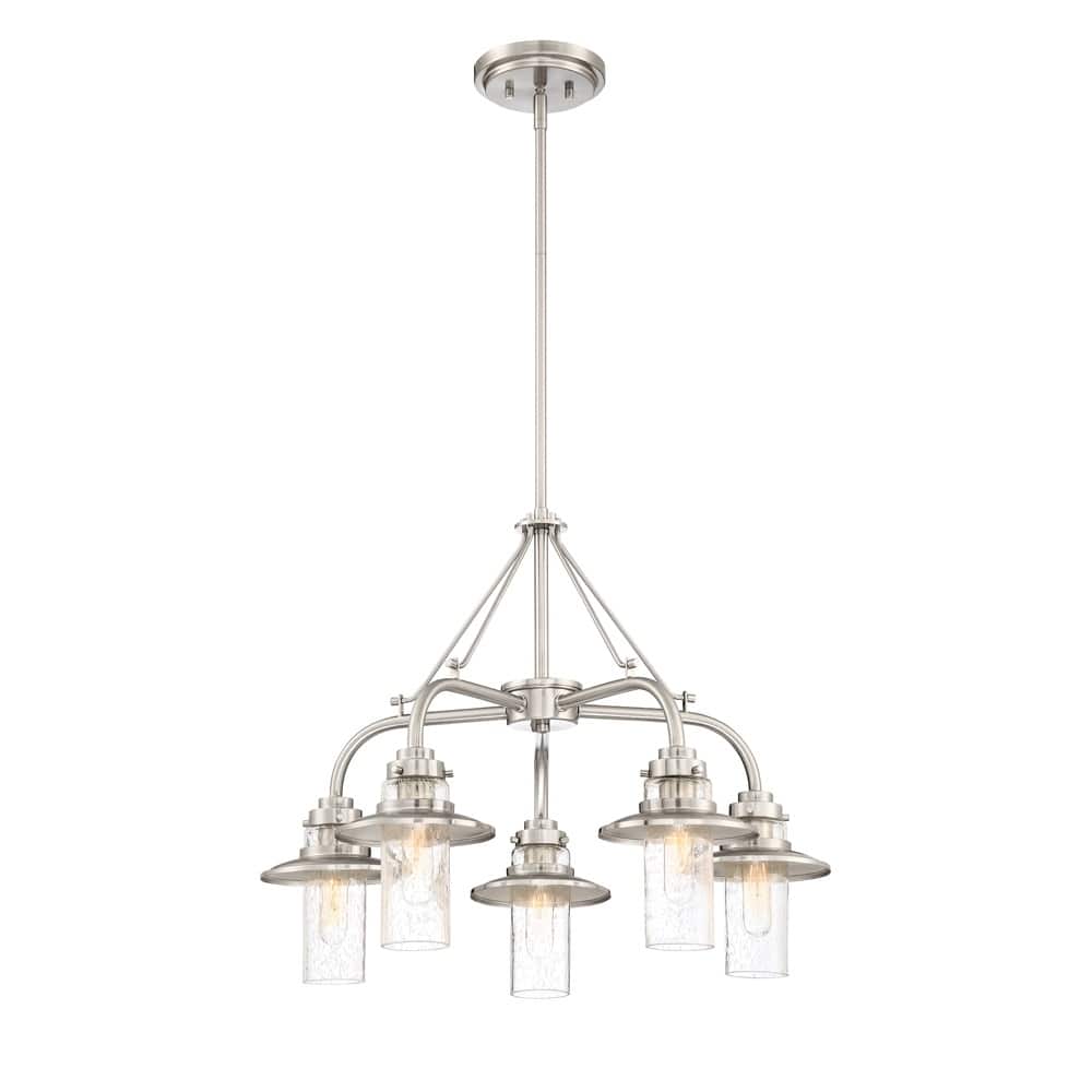 Dover 5 Light Chandelier - Satin