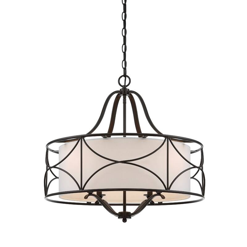 Avara 4 Light Chandelier - Oil Rubbed