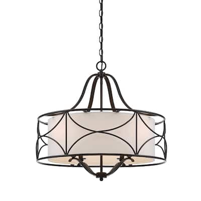 Avara 4 Light Chandelier - Oil Rubbed