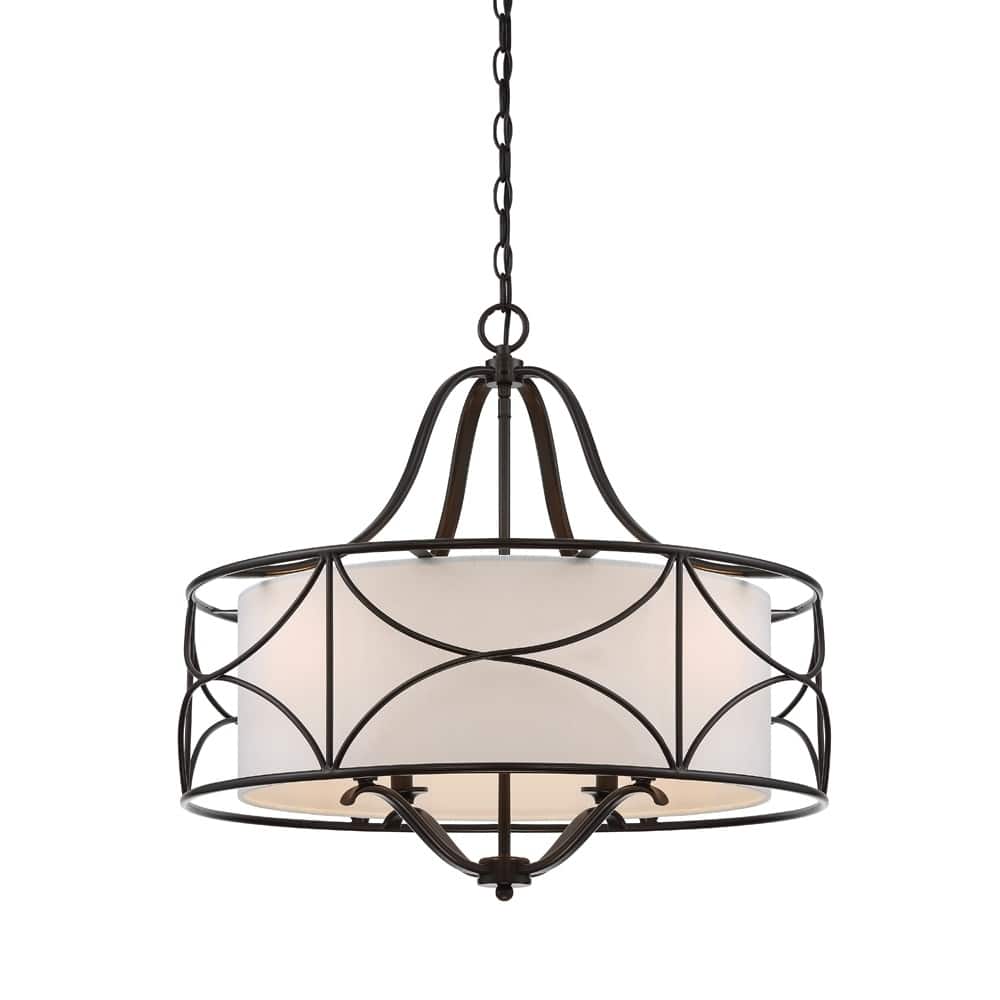 Avara 4 Light Chandelier - Oil Rubbed