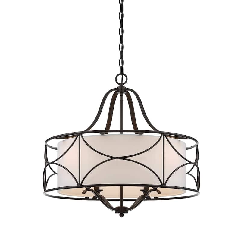 Avara 4 Light Chandelier - Oil Rubbed