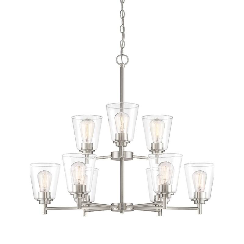 Westin 9 Light Chandelier - Satin