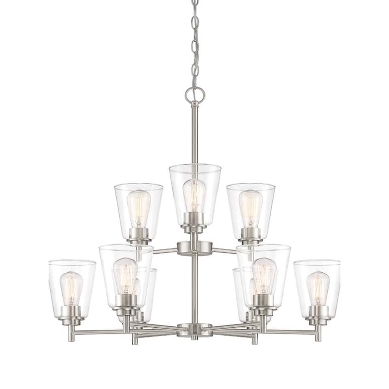 Westin 9 Light Chandelier - Satin