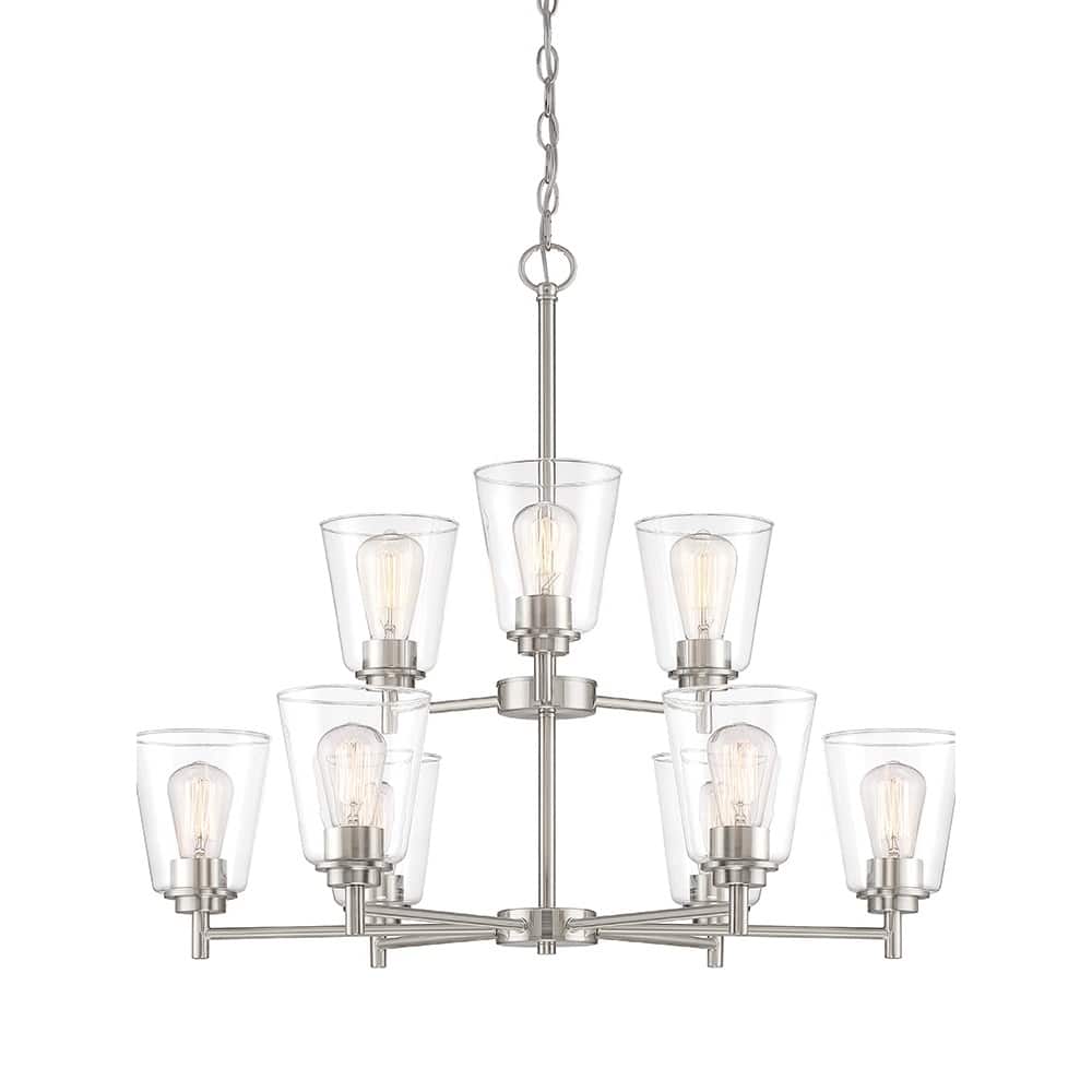 Westin 9 Light Chandelier - Satin
