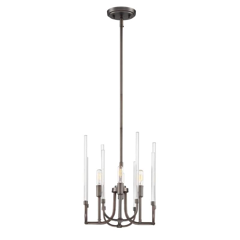Laretto 4 Light Chandelier - Satin