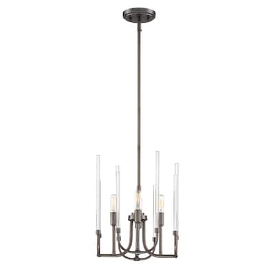 Laretto 4 Light Chandelier - Satin