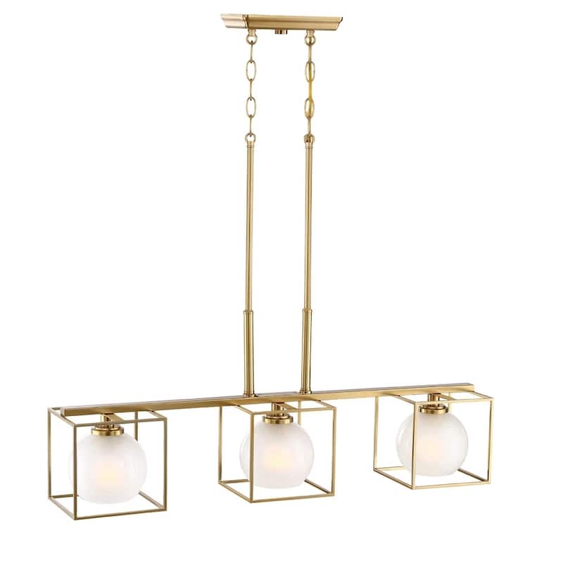 Cowen 3 Light Island Chandelier - Brushed