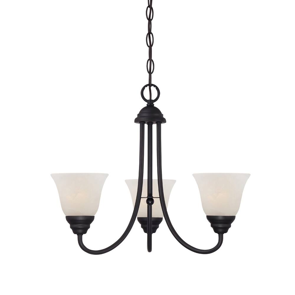 Kendall 3 Light Chandelier - Oil Rubbed