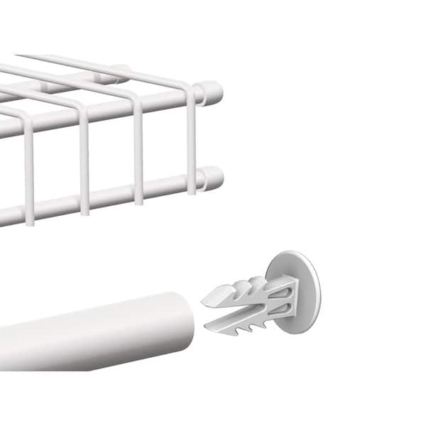ClosetMaid SuperSlide Wire Shelving Hang Rod End Cap (200Pack) On