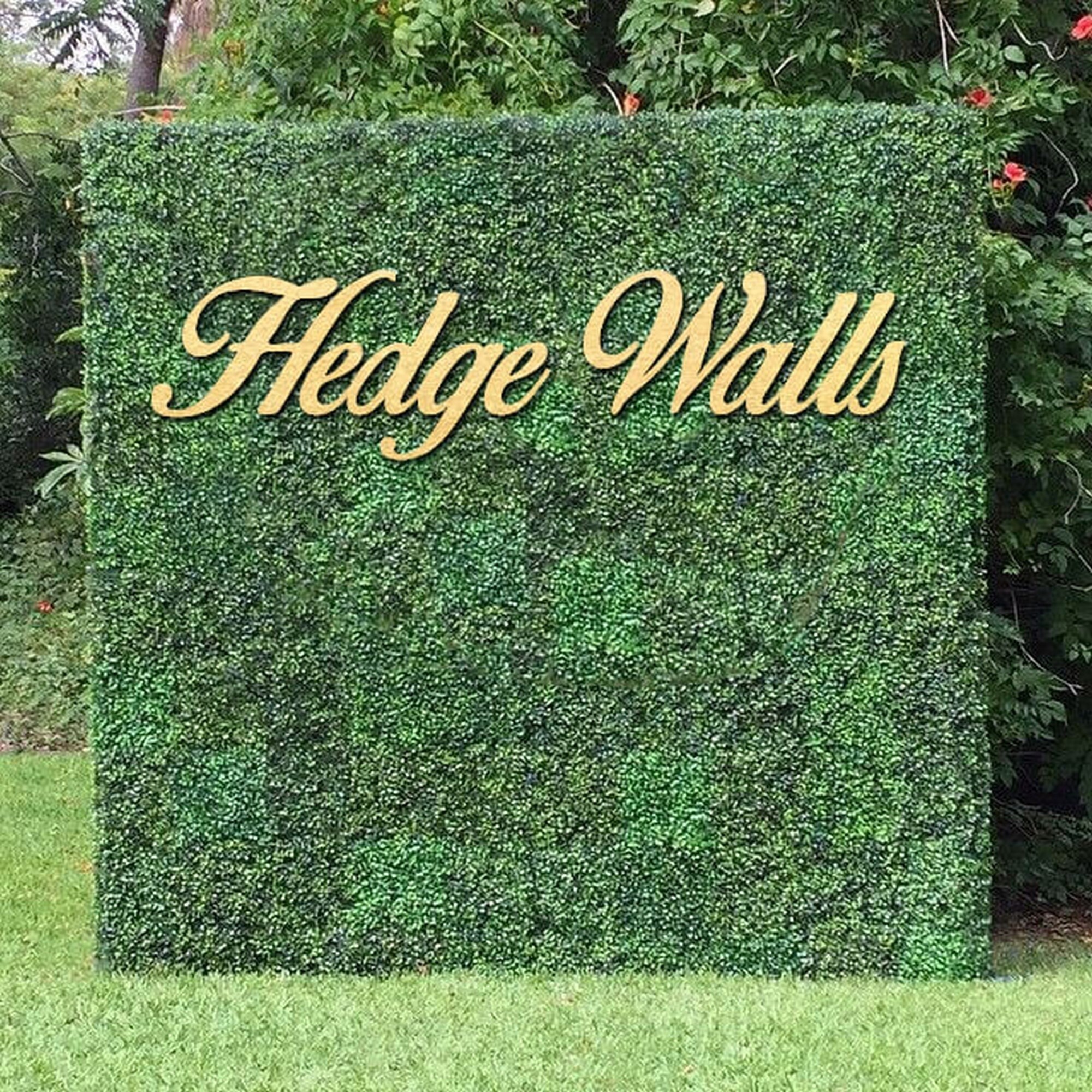 24pcs 10/"x10/" Artificial Plant Foliage Hedge Grass Mat Greenery Wall Fence Panel