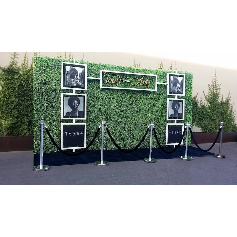 Artificial Boxwood Hedge Greenery Panels, 20"x20"/pc - 6pc