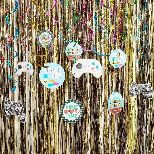 Shop 30x Video Game Hanging Swirl Spiral Decorations For Ceiling