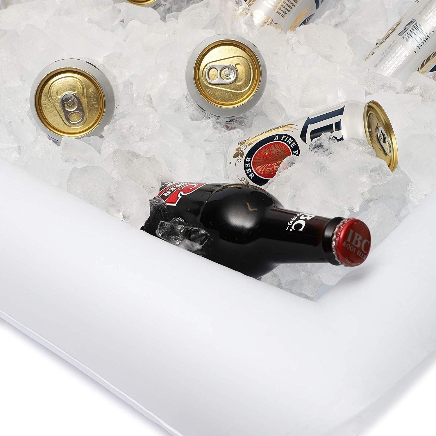 Shop 3x Inflatable Serving Bar Floating Drink Food Tray Waterproof For Pool Party Overstock 31069045