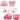 450x Valentine's Day Paper Cupcake Liners Baking Cups Wrappers for Muffins