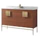 Option Walnut/Satin Brass