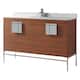 Option Walnut/Polished Chrome