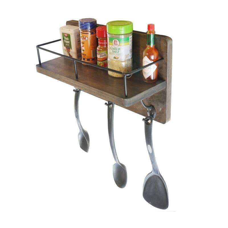 ABN5E127-BRN Floating Shelf Wall Mounted Storage Shelf