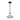 Newbridge 1-Light Small Pendant Fixture - Gloss White Finish with Textured Black Accents - Gloss White / Black Accents