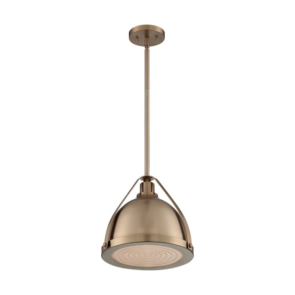 burnished brass pendant lights