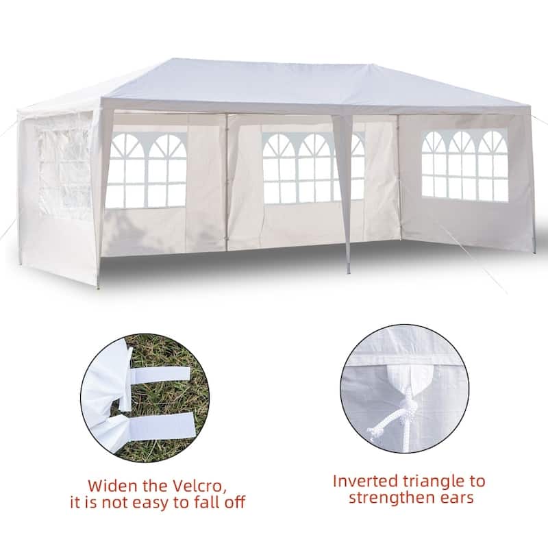 Outdoors Waterproof Tent with Spiral Tubes White 2 Styles