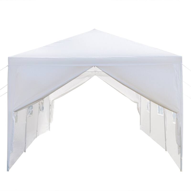 3 x 9m Outdoor Waterproof Tent with Spiral Tubes Canopy Tent