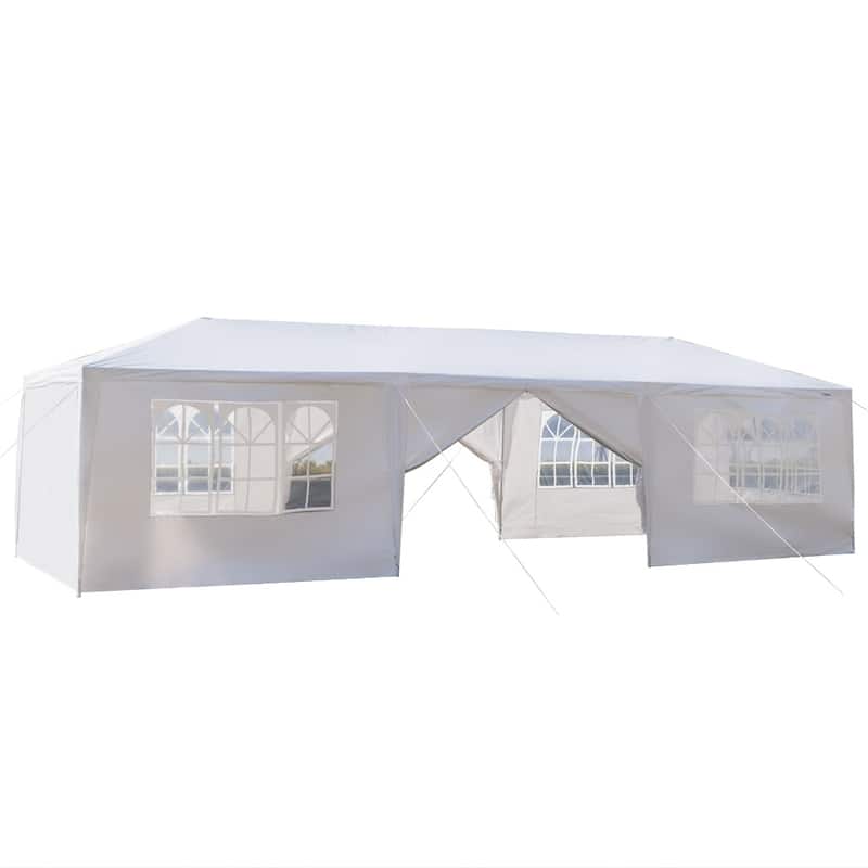 3 x 9m Outdoor Waterproof Tent with Spiral Tubes Canopy Tent