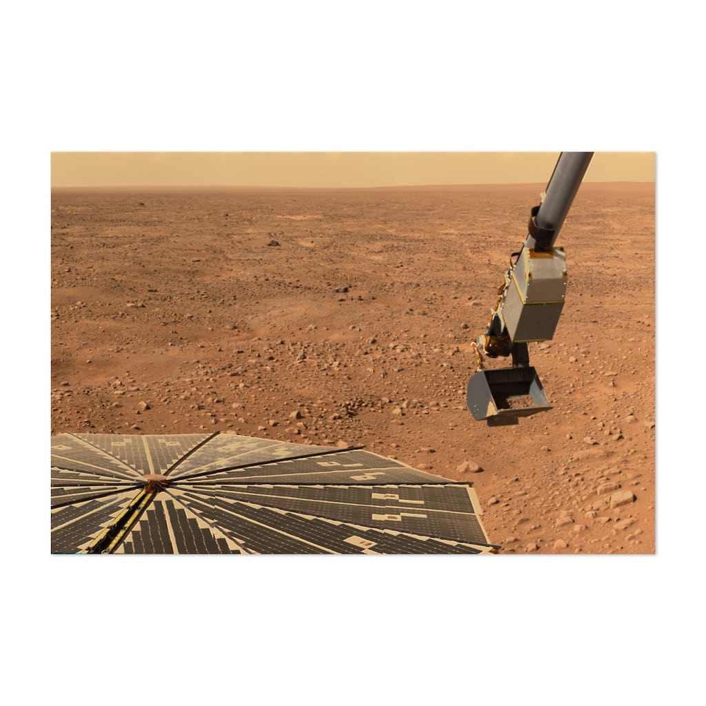 Mars Space Astronomy Photography Unframed Wall Art Print/Poster