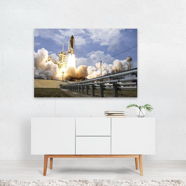 Sense Canvas Alligator Basking In Sun 4 Canvas Art - Home Decor Wall Art Print Poster Painting X-Large 48x36 / 0.75 (120x90cm / 2cm