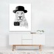 preview thumbnail 2 of 0, Animals Funny Humor Lion Pop Culture Unframed Wall Art Print/Poster