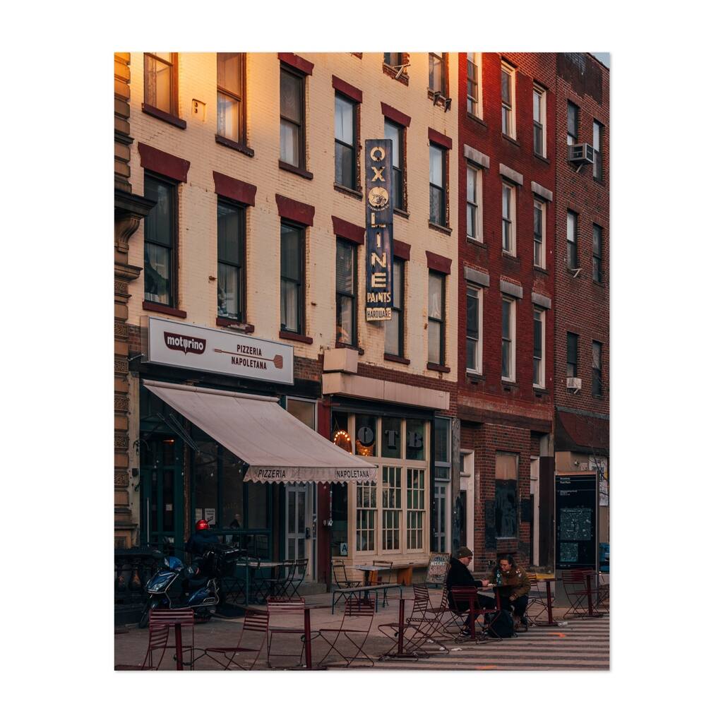 Brooklyn New York Williamsburg Urban Unframed Wall Art Print/Poster