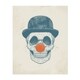 preview thumbnail 1 of 0, Clown Drawing Funny Humor Ink Skull Unframed Wall Art Print/Poster