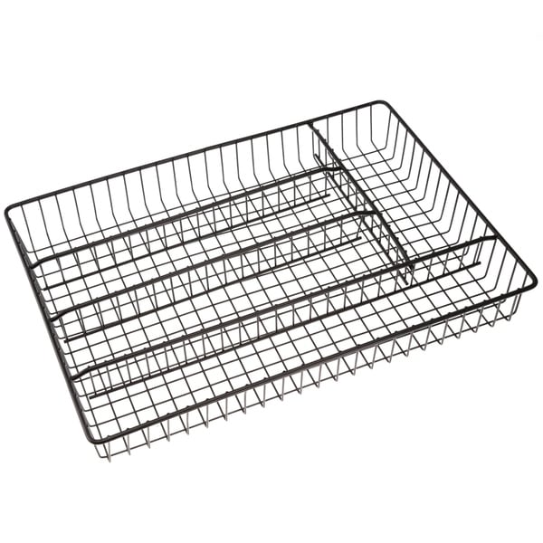 Creative Home 5 Compartments Black Powder Coated Cutlery Tray. Opens flyout.