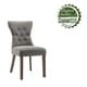 preview thumbnail 8 of 12, Porthos Home Gerson Set of 2 Modern Dining Chairs, Fabric Upholstery
