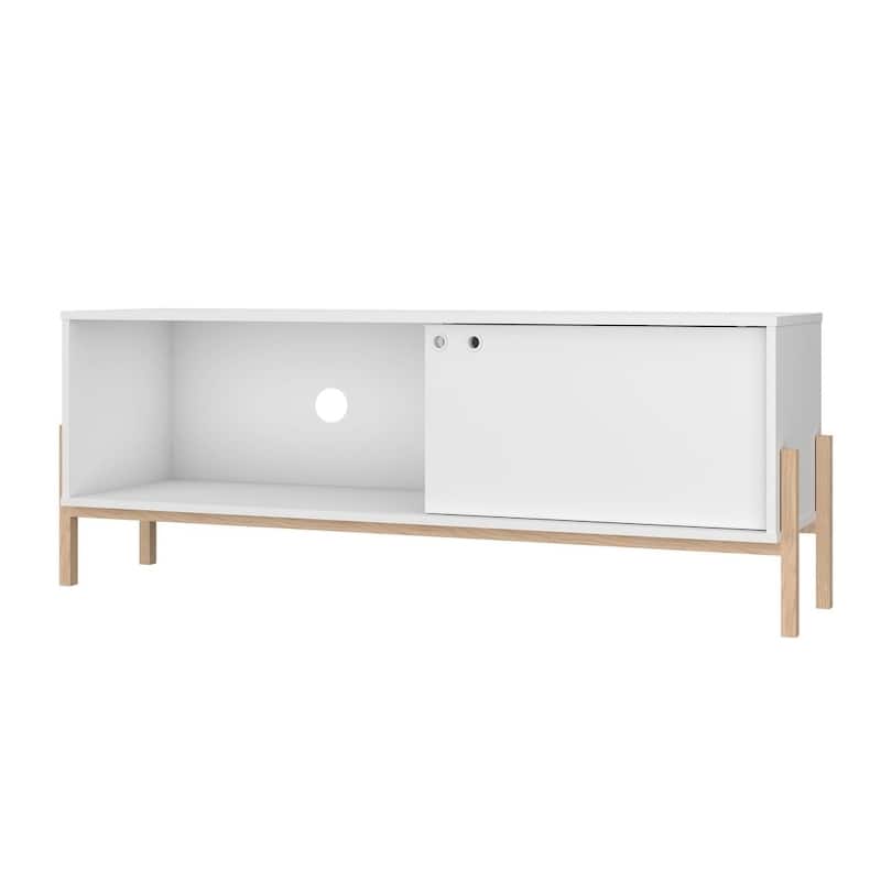 Manhattan Comfort Bowery 55.12 Media Console Cabinet