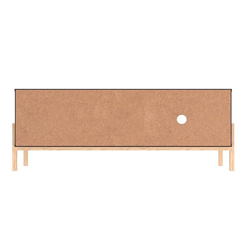 Manhattan Comfort Bowery 55.12 Media Console Cabinet