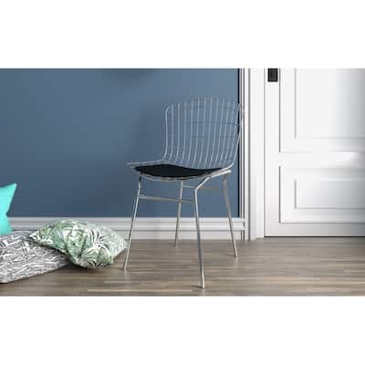 Madeline Metal Living Room Accent Chair by Manhattan Comfort