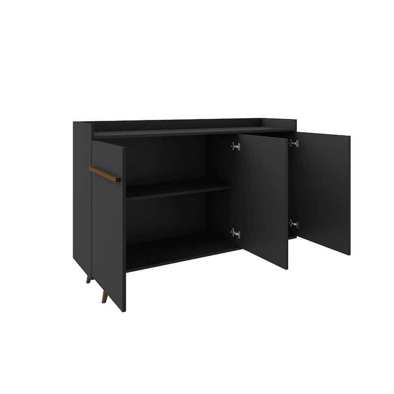 Bradley 53.54 Buffet Stand with 4 Shelves by Manhattan Comfort