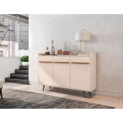 Bradley 53.54 Buffet Stand with 4 Shelves by Manhattan Comfort