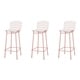 preview thumbnail 31 of 49, Madeline 41.73" Contemporary Metal Barstool Set of 3 By Manhattan Comfort