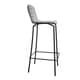 preview thumbnail 20 of 49, Madeline 41.73" Contemporary Metal Barstool Set of 3 By Manhattan Comfort