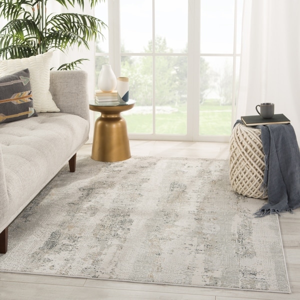 Copper Grove Moungaone Grey and White Area Rug. Opens flyout.
