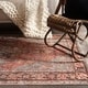 preview thumbnail 4 of 8, The Curated Nomad Felman Printed Medallion Rust/ Grey Area Rug