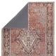 preview thumbnail 9 of 8, The Curated Nomad Felman Printed Medallion Rust/ Grey Area Rug