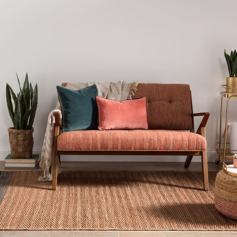 The Curated Nomad Oakhurst Natural Border Jute Area Rug