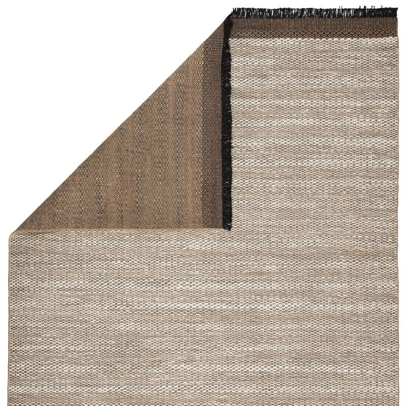 The Curated Nomad Oakhurst Natural Border Jute Area Rug